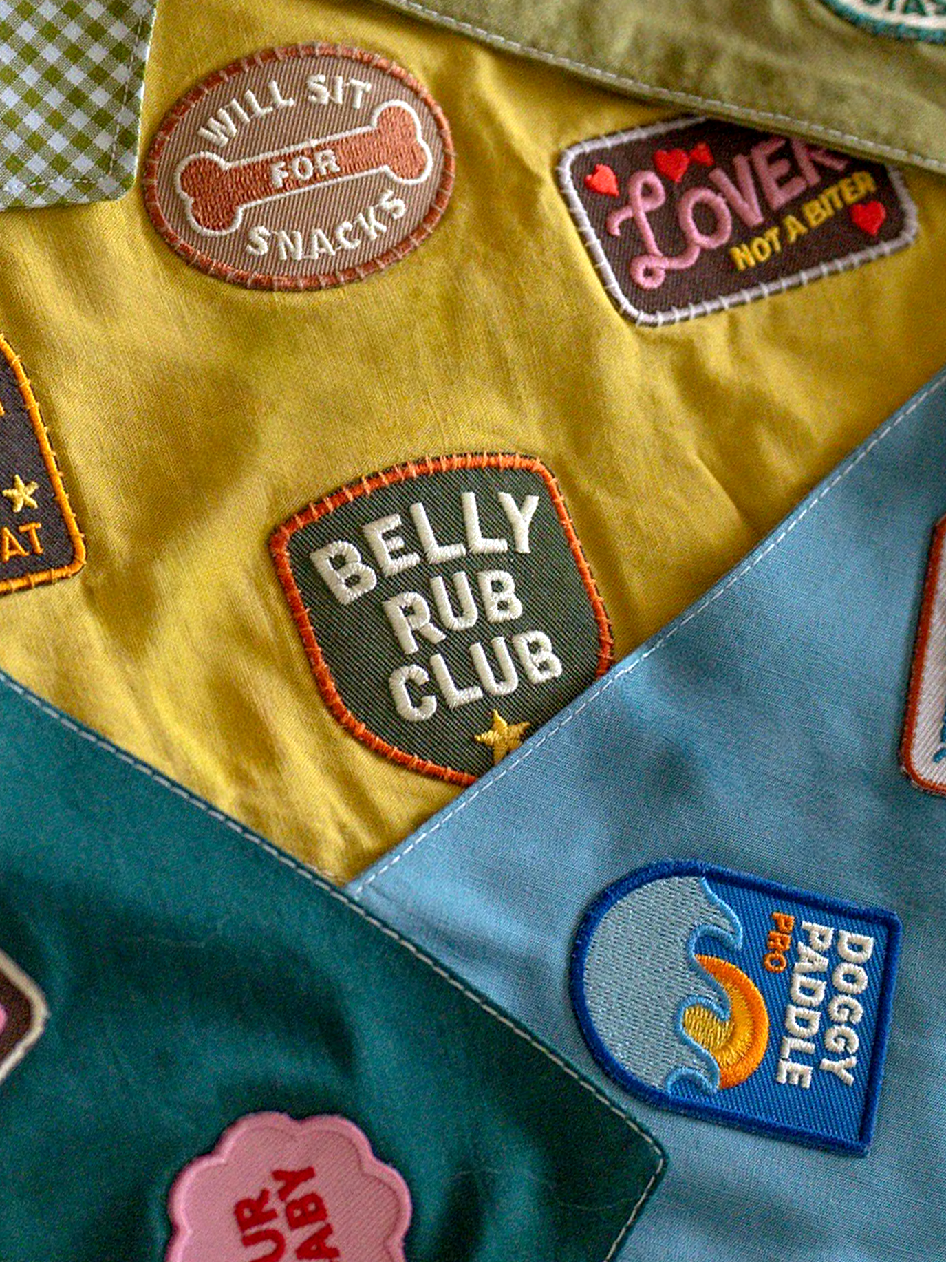 Stitching vs. Ironing Your Patches